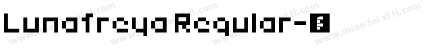 Lunafreya Regular字体转换